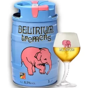 Cerveza Delirium Tremens 5L