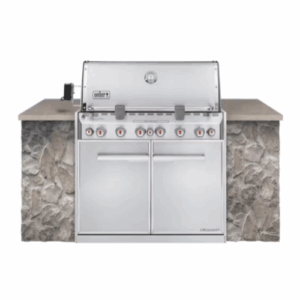Asador a gas empotrable Summit® S-660 Stainless steel