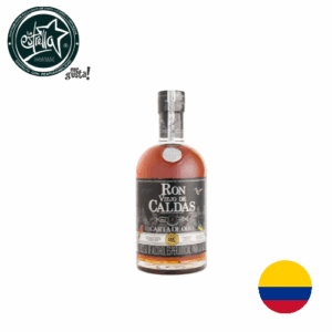 RON VIEJO DE CALDAS 8 AÑOS CARTA DE ORO 750 ML