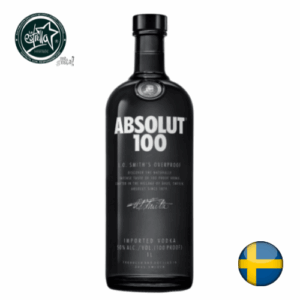 VODKA ABSOLUT 100 NEGRA 700 ML