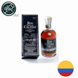 RON VIEJO DE CALDAS CARTA DE ORO 375 ML