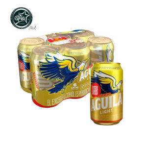 Aguila light lata 6 Unidades