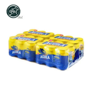 Cerveza Aguila Original lata 24 Unidades 330ml